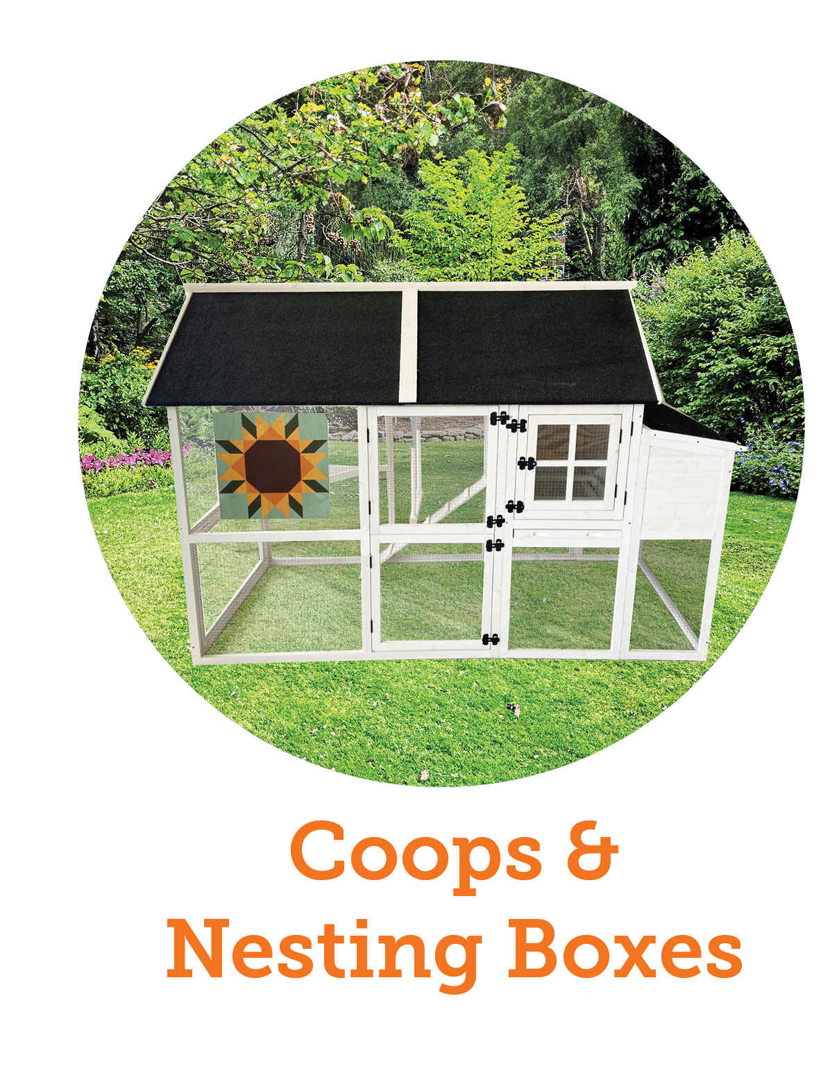Essentials, Coops & Nesting Boxes, Opens in new window.